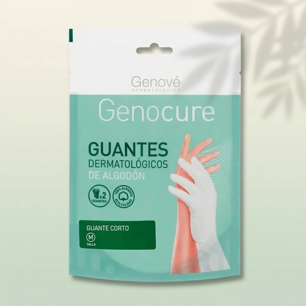 GENOCURE GUANTE DERMATOLOGICO ALGODON SIZE S