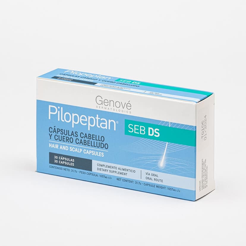 Pilopeptan SEB CAPSULAS 30 CAPS - Genové producto dermocosmético
