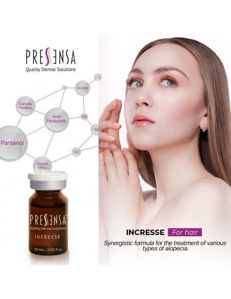 INCRESSE - Pressensa producto dermocosmético