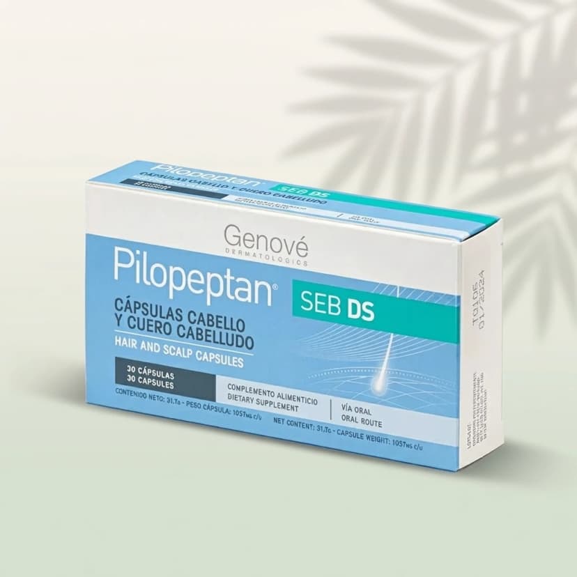 Pilopeptan SEB CAPSULAS 30 CAPS - Genové producto dermocosmetico