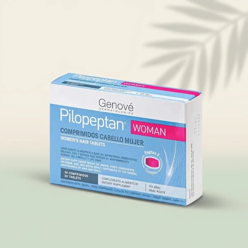 Pilopeptan WOMAN COMPRIMIDOS 30 CPS - Genové producto dermocosmetico