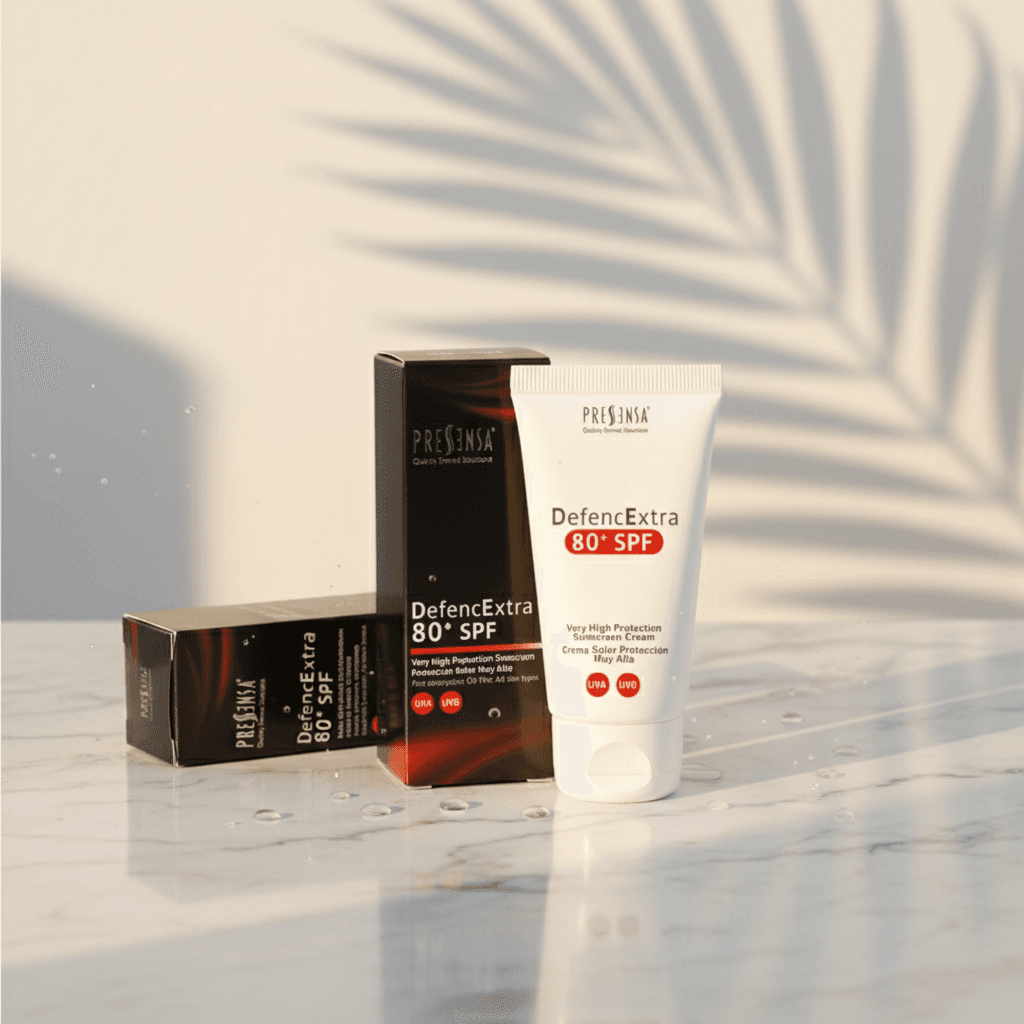 DefencExtra 80+: protección solar extrema que no se siente en la cara